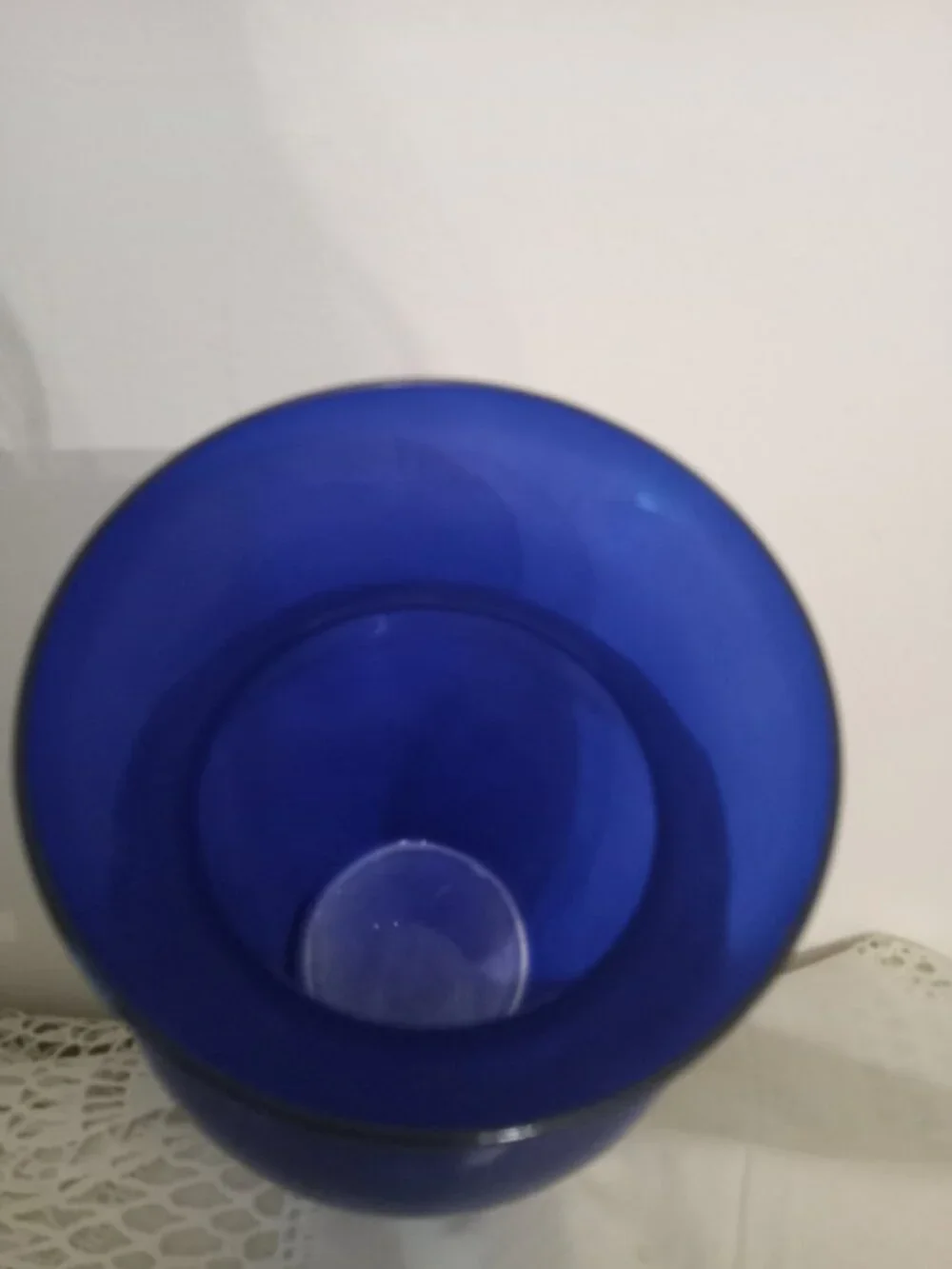 Cobalt Blue Glass Vase
